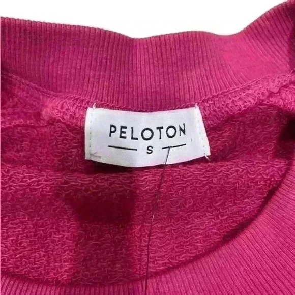 NWT Peloton Women Oversized Crewneck Long Sleeve Logo Casual Sweatshirt S - Picture 9 of 11